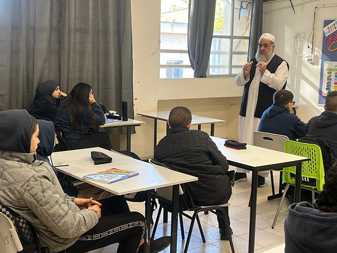 اسبوع التسامح في مدرسة الرازي الاعدادية- جلحولية